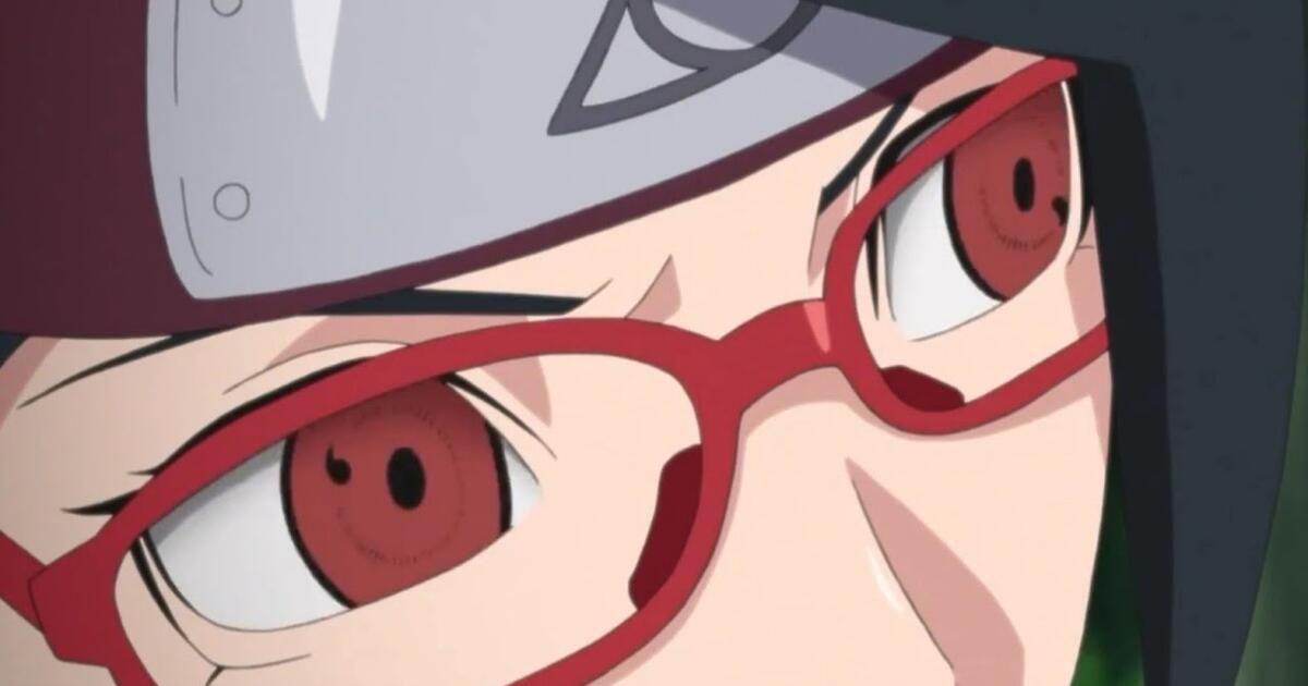 Sarada Mostra Seu Sharingan E A Forca Da Sakura Boruto Dublado Bilibili