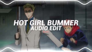 hot girl bummer - blackbear [edit audio]