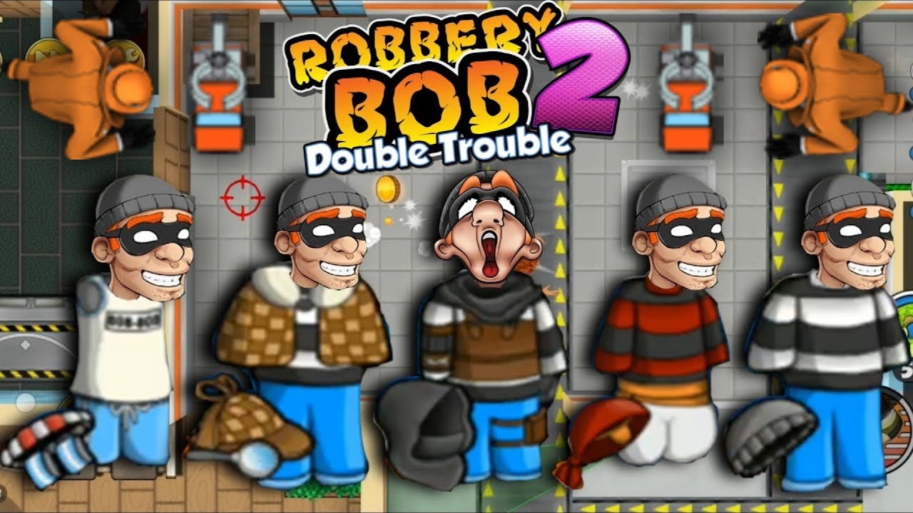 Robbery Bob 2 - All Costumes Funny Gameplay Part 157 - Bilibili