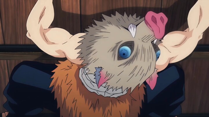 There’s a pig on the ceiling!