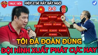 Việt Nam vs Afghanistan: BLV Quang Huy Phát Hiện HLV Park Sử Dụng Đội Hình Cực Hay