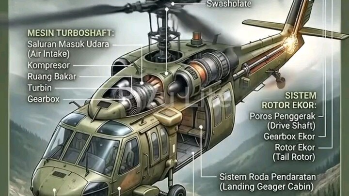 HELIKOPTER – PENGUASA UDARA VERTIKAL