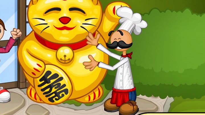 The most difficult childhood game, Dad's Sushi Restaurant! The ending requires 365 days of playing??