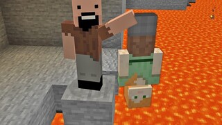 NOTCH กับ ALEX ในเกม minecraft ออนไลน์