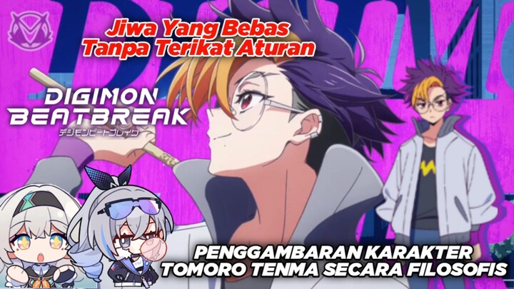 Penggambaran Karakter Tomoro Tenma Secara Filosofis - Digimon Beatbreak