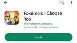 Pokemon The Game I Choose You🥵 Pokemon Games For Android iOS