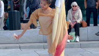 Menari Tarian Tiongkok di Norwegia｜Versi lengkap Hairpin Flower Yin