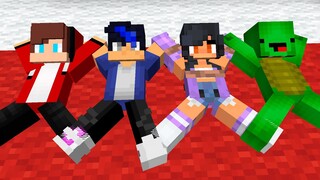 😍Aphmau , JJ, Mikey and Ein *maizen*  Love in Minecraft!