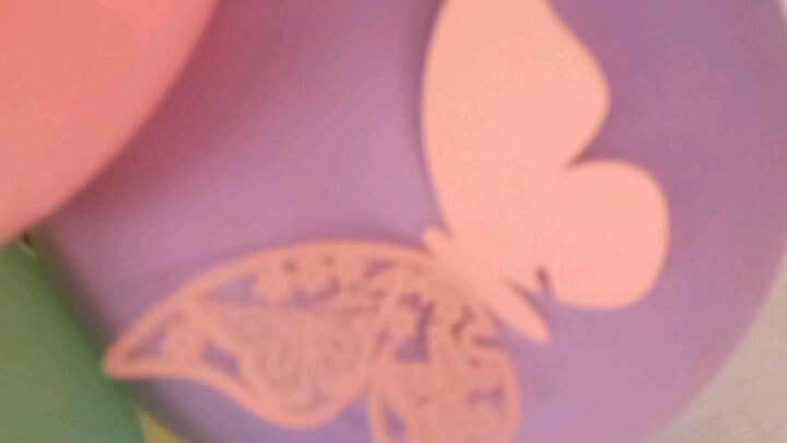 numberstock rainbow balloons