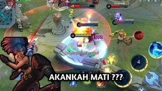 karina GOD😈musuh di dalam tower pun di gasss🔥~ Mobile Legends