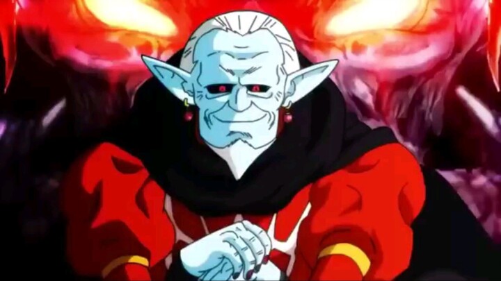 Goku unleashes his ultimate level by merging his strength with the universe