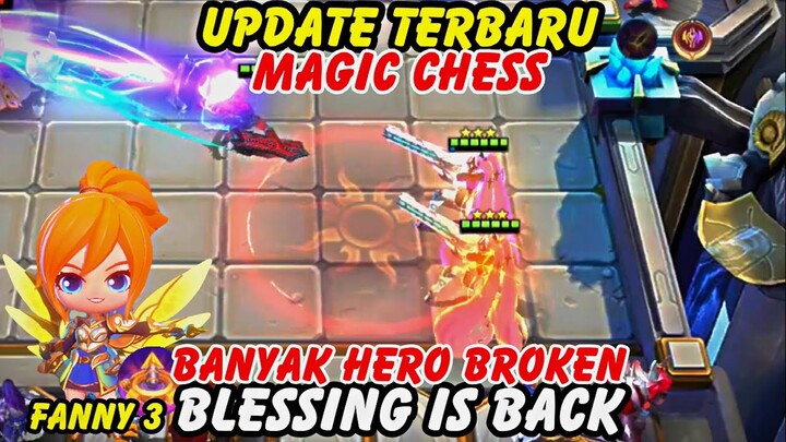 UPDATE BESAR MAGIC CHESS TERBARU - BLESSING COMEBACK JADI MAKIN SERU