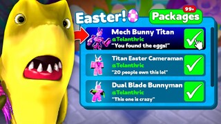 Unlocking EVERY NEW EASTER UNIT in Toilet Tower Defense!