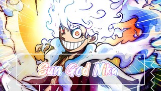Luffy Gear 5 Sun God Nika vs con giun đất Kaido :)). One Piece Ep. 1071