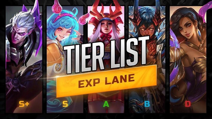 Best EXP LANE Heroes TIER LIST + Updated Item & Emblem Builds