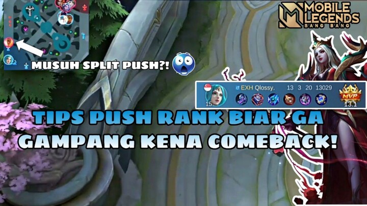 CARA MENGHINDARI KENA COMEBACK MUSUH DI MOBILE LEGENDS | Tips & Tricks Mlbb