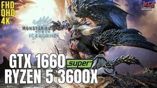 Monster Hunter World: Iceborne | Ryzen 5 3600x + GTX 1660 Super | 1080p, 1440p, 2160p benchmarks!