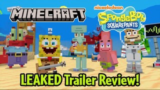 SpongeBob x Minecraft DLC Official Launch Trailer has LEAKED!