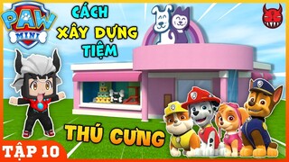 NHỮNG CHÚ CHÓ CỨU HỘ MINI WORLD | TẬP 10 | CÁCH XÂY DỰNG TIỆM CHĂM SÓC THÚ CƯNG TRONG MINI WORLD