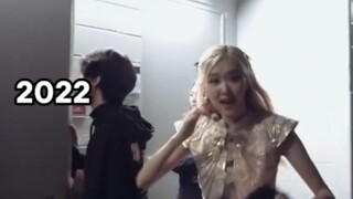 还是那个喜欢边走边开嗓的主持rosé