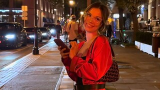 莫斯科深夜街拍，实话说顶级美女实在太多了！