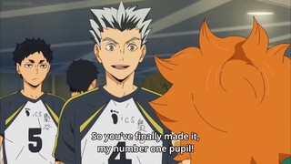 The Way Hinata and Bokuto Support Each Other!❤ 《HAIKYUU CUTE MOMENTS!》