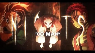 Too many nights - MEP || 「EDIT/AMV」