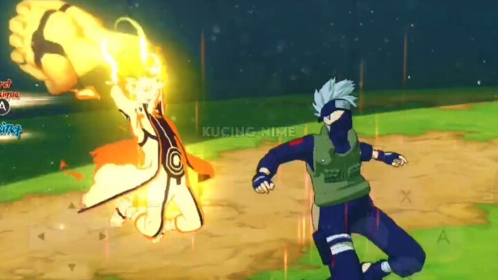 NARUTO KLM VS KAKASHI - NARUTO X BORUTO STORM CONNECTION ANDROID GAMEPLAY
