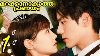 Unforgettable Love🥀 മലയാളത്തിൽ  Ep1  Romantic  Comedy C Drama Explanation MOVIE MANIA SERIES