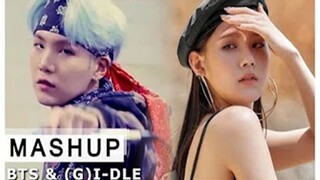 【子弹玩家】蹦迪飙车加丢麦 BTS & (G)I-DLE - Mic Drop x Uh Oh (Mashup)