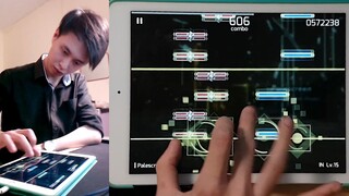 【歌剧般の演奏】单手 Phigros - Lv.15 Palescreen - ALL PERFECT !!!