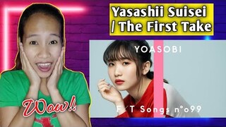 YOASOBI - Yasashii Suisei   優しい彗星 / THE FIRST TAKE || Reaction 🇵🇭