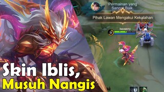 Skin Iblis, Musuh Nangis || Review Skin Moskov All Star mobile legends