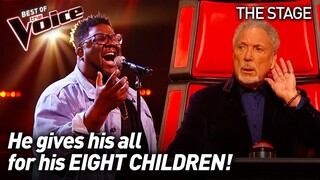 Roger Samuels sings 'Footprints in the Sand' by Leona Lewis  | The Voice Stage #13