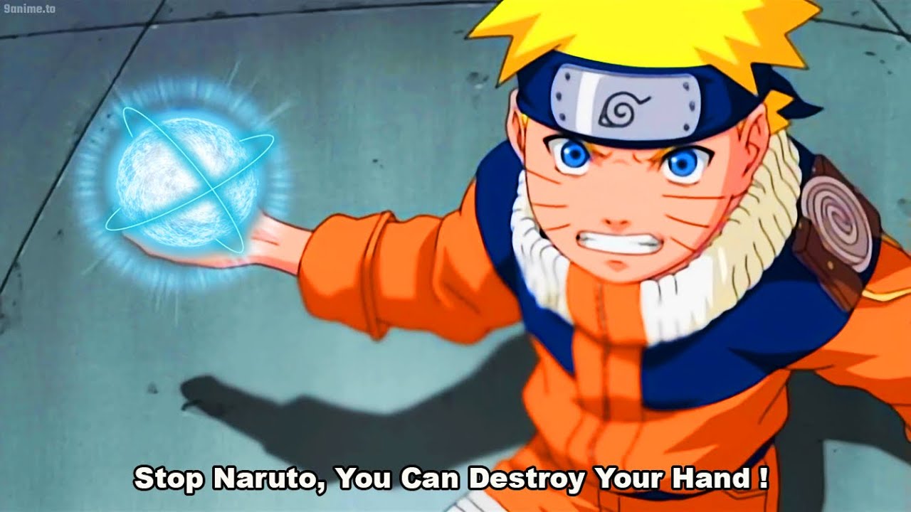 Naruto uses Odama Rasengan that can Crush his Hands
