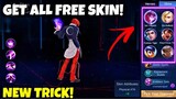 EVENT! GET ALL FREE SKIN IN ONE STEP - NEW EVENT FREE SKIN / 515 EVENT MOBILE LEGENDS