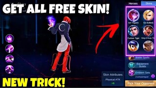 EVENT! GET ALL FREE SKIN IN ONE STEP - NEW EVENT FREE SKIN / 515 EVENT MOBILE LEGENDS