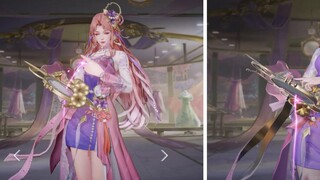 The third twin skin! AOV Diao Chan & Honor of Kings Wang Zhaojun! Compare them on the same screen to