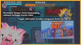 -+[Metroidvania petualangan di kota futuristik, mencegah kejahatan yang makin merajalela]+-