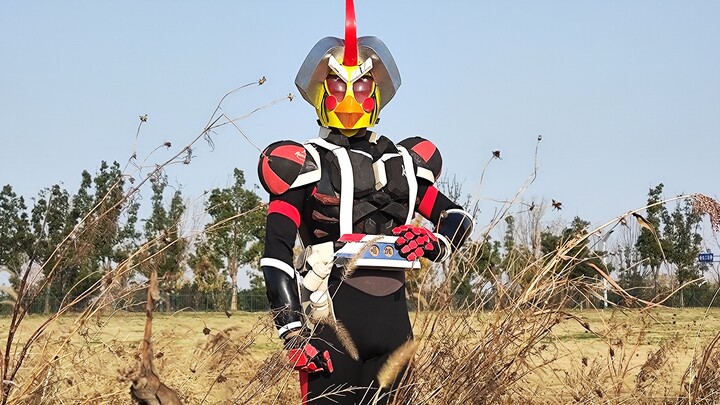 Explode! ! !New domestic "Kamen Rider" work? Kunqi fights the oil cake monster