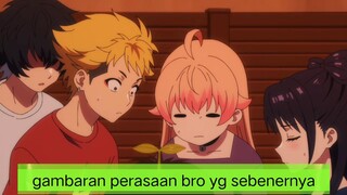 #KompetisiKreasiUnggahan4 , perasaan bro digambarkan kayak ulat