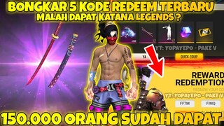 BONGKAR 5 KODE REDEEM FREE FIRE TERBARU BULAN FEBRUARI - GARENA FREE FIRE