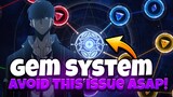[Solo Leveling: Arise] - DON'T MAKE THIS CRITICAL MISTAKE!!! GEM SYSTEM OVERVIEW & ADVICE