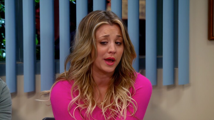 Penny: From now on, it’ll take half an hour to count as “a good while.”