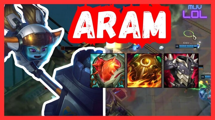 THIS POPPY WILL SENT YOU TO THE MOON | ARAM | LEAGUE OF LEGENDS SEASON 14