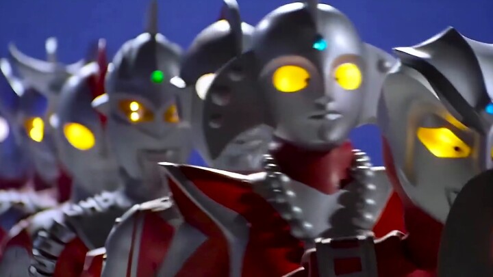 Bingkai 4K60 [Ultraman Good Luck] Gauss: Empat Pahlawan Heisei masih mengejarku, nnd