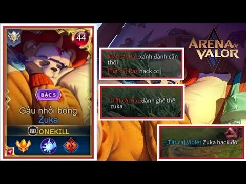 Onekill Cầm Zuka Gánh Cả Team Âm Mạng Bị Đồng Đội Kêu Hack Và Cái Kết !!