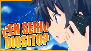 🌩️ ¡DIOS le lanzó un RAYO "sin querer"! | Isekai wa Smartphone en 1 MINUTO