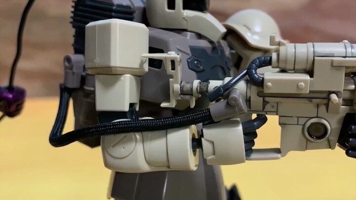 Master menciptakan animasi stop-motion kreatif model Gunpla