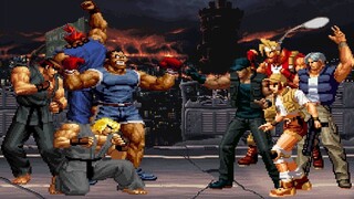 KOF MUGEN Street FIghter vs Metal Slug ll Team Battles